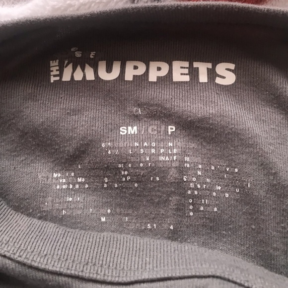The Muppets grey small women’s shirt with graphic print - Picture 3 of 6